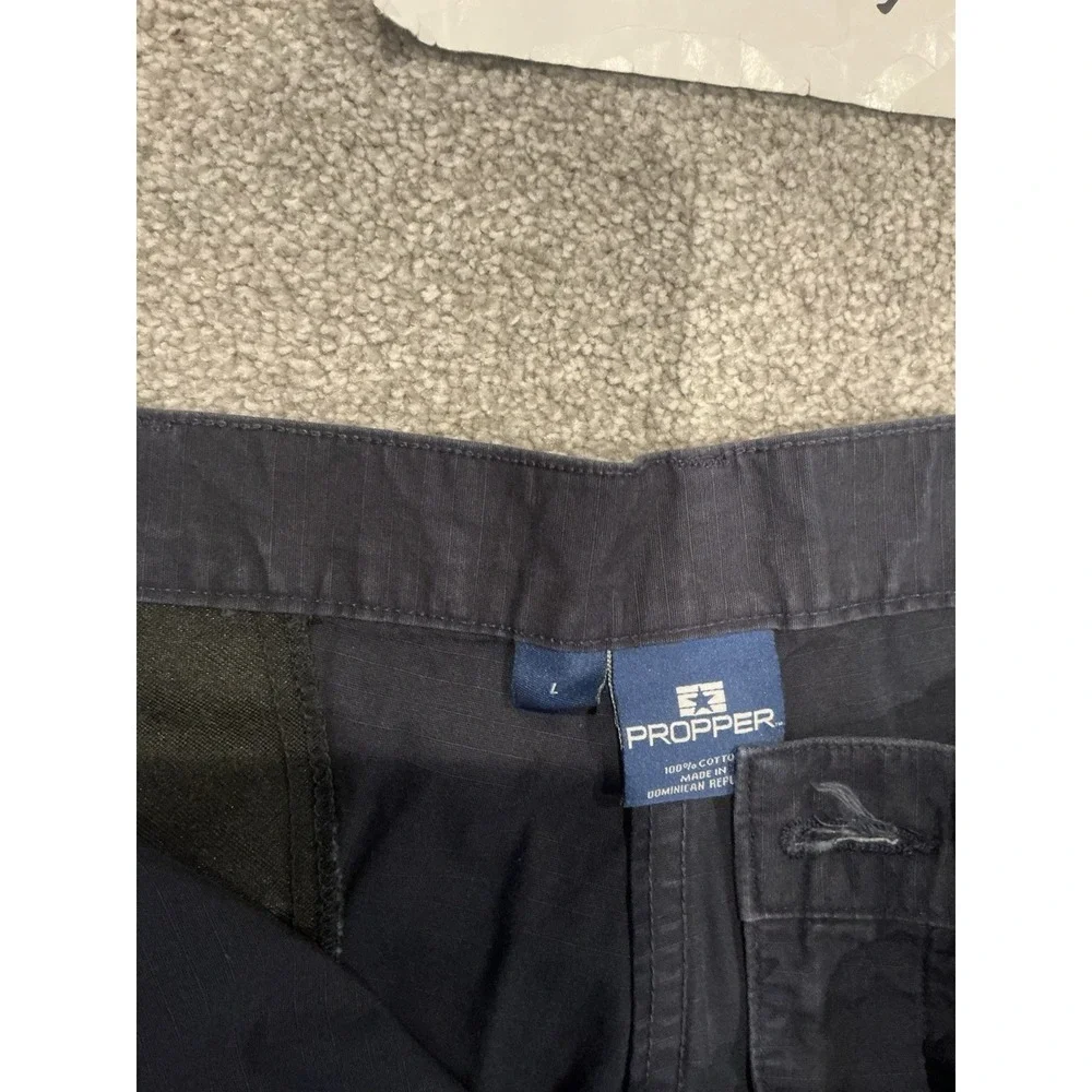 Propper‎ Tactical Navy Cargo Shorts Men's Large Workwear Canvas Outdoors